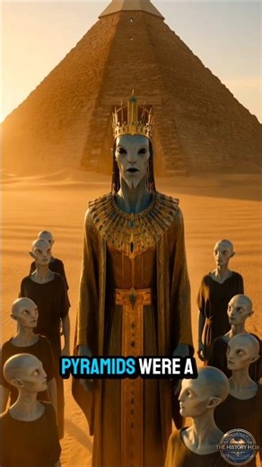 Were the pyramids built by aliens? #ancientegypt #shorts #ancienthistory #facts #cbum #history