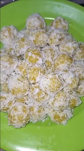KLEPON | Sweet Potato Klepon | Traditional Market Snacks