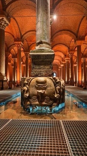 Basilica Cistern: Beneath Istanbul Lies a 1,500-Year-Old Water Empire #history #facts #ancient