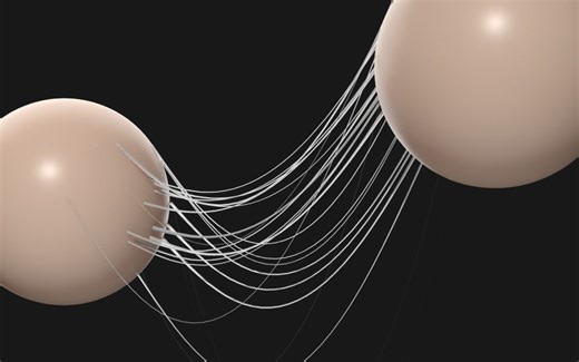 动态物理拉丝儿【Blender4.0几何节点】