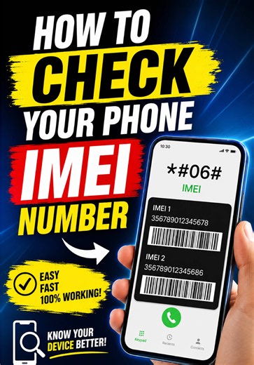 How to check your phone IMEI number #PhoneTips #imei #AndroidTips #TechTips #viral