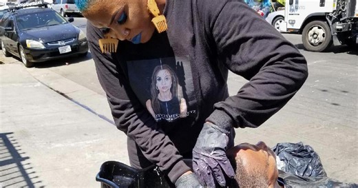 TikTok star and Skid Row homeless activist "Ms. Shirley," dies at 58