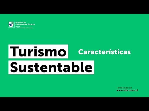 Turismo Sustentable: Características