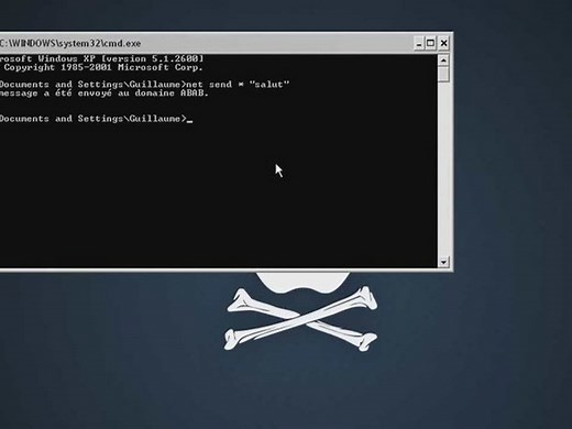 Tuto CMD fonction "net send"