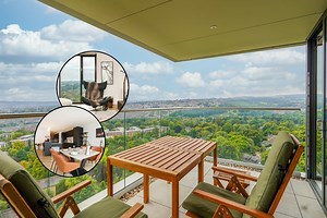 Inside the £700k 'luxury', high-rise Sheffield apartment with UNRIVALLED VIEWS