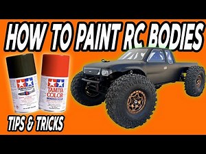 How to Paint a 1/24 RC Body | LGRP Build & Finish Guide