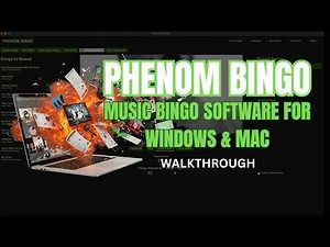 How to Host Epic Music Bingo Nights: Full Phenom Bingo Walkthrough on Windows & Mac