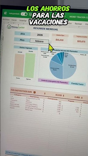 Plantilla para Organizar tus Finanzas Personales 2026