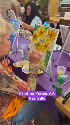Painting parties art Nashville celebrate mobile to you
