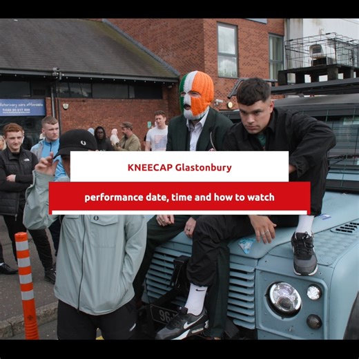 215K views · 9.7K reactions | All eyes are on Belfast rap trio KNEECAP as they prepare to play their second year at Glastonbury. | Belfast Live | Facebook
