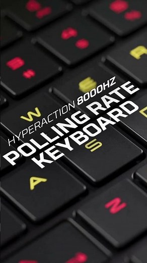 HyperX OMEN 15 - 8000Hz RGB Keyboard