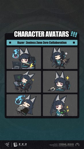 Every agent needs the right equipment, even for convos. From composed to playful, express yourself with Miyabi through the Razer | Zenless Zone Zero sticker pack. Download them here: https://rzr.to/zzzstickers Zenless Zone Zero #ZZZero #RazerZZZ | Razer