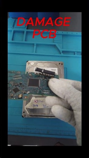 TOSHIBA HARD DISK PCB DAMAGED AFTER DATA RECOVERED SUCCESSFULLY