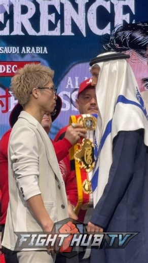 Naoya Inoue STARES DOWN Picasso during tense face off at final presser!