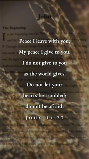 True Peace for an Anxious Heart | John 14:27