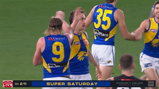 68K views · 885 reactions | The Eagles are putting up quite the fight  | AFL | Facebook