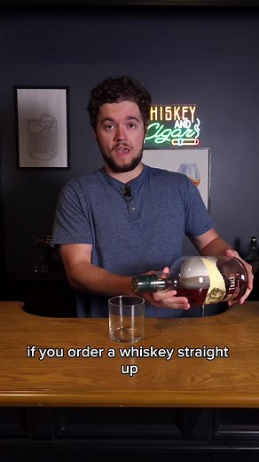 Ordering a whiskey or another drink