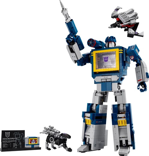 Transformers: Soundwave 10358 | LEGO® Icons | Buy online at the Official LEGO® Shop US