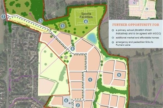 'Deep concern' over plans for up to 1,000 new houses in West Sussex village