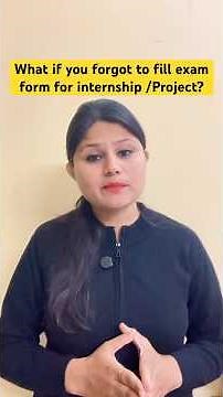 Internship & Project Report submission without filling exam form? What should you do ? #ignou