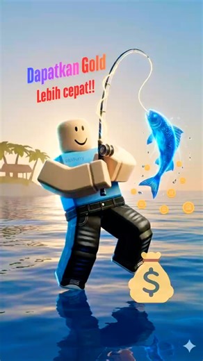 Bukan Lost Isle! Ini Cara Cepat Dapat Gold di Fish It Roblox #roblox #fishit