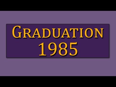 Graduation 1985