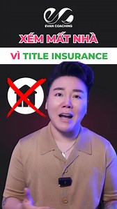 ❌ Xém mất nhà vì thiếu Title Insurance! Nghe có vẻ khó tin, nhưng đó chính là chuyện Evan vừa trải qua cách đây 3 tháng. Khi giao dịch mua căn nhà gần $2M tưởng như đã “chắc trong tay” lại suýt vụt mất vì một “LIEN” xuất hiện phút chót mà cả Title Company cũng không phát hiện kịp thời. 👉Xem ngay video này nếu bạn đang chuẩn bị mua nhà ở Mỹ, hoặc đơn giản chỉ muốn hiểu rõ hơn về rủi ro pháp lý khi giao dịch. #Evancoachingllc #evancoaching #realestate #escrow #title #titleinsurance #muanhaomy #ng