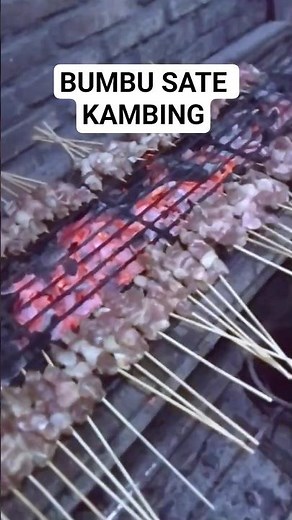 Easy Way to Grill Goat Satay and Grill Seasoning #bumbusate