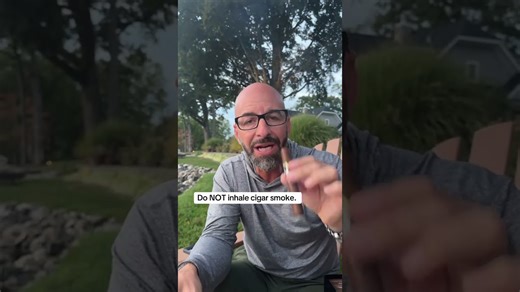 How to properly smoke a cigar 💨