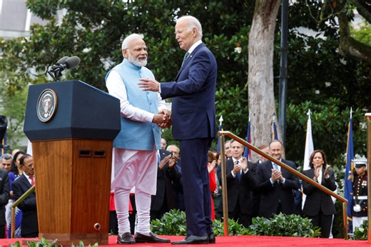 WATCH: Biden and Indian Prime Minister Modi hold joint news briefing during state visit to U.S.