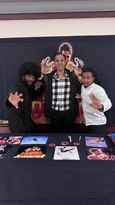 Got the opportunity to meet the legend Taimak Guarriello at the 3 Chambers Fest 2024 with my brother Lee Williams | Cequence Henry