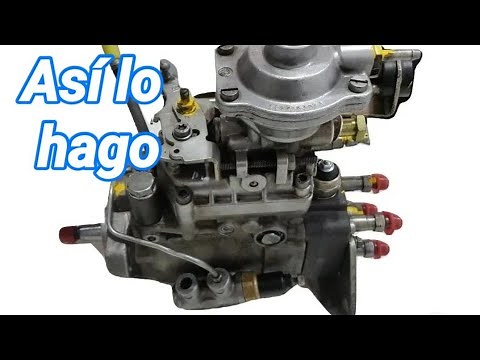 How to put the point of a Diesel Injection Pump