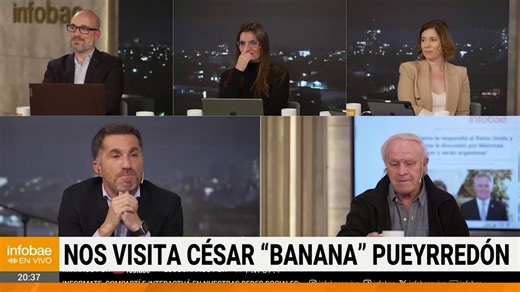 🟠 CESAR “BANANA” PUEYRREDÓN EN INFOBAE EN VIVO El cantante estuvo en Al Regreso y compartió con el equipo cómo fue hacer una obra de teatro con influencers y bailarines. Mirá el programa completo acá: https://t.co/Kj4uYX6isl