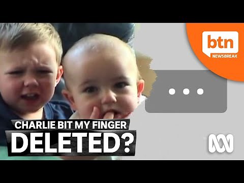 Viral Video "Charlie Bit My Finger" to be Deleted From YouTube and Turned Into an NFT