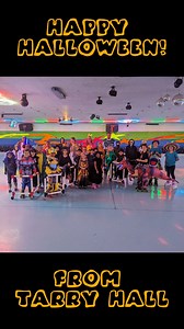 We're throwing 2 Halloween Skating Parties this year! 🎃👻 - All ages welcome on Saturday, October 26 from 1:30-4:30pm for a candy scramble & costume contest 🍬 - Adults 18 only on Thursday, October 31 from 8:30-11pm for a costume contest with cash prizes! 🦇 | Tarry Hall Roller Skating Rink
