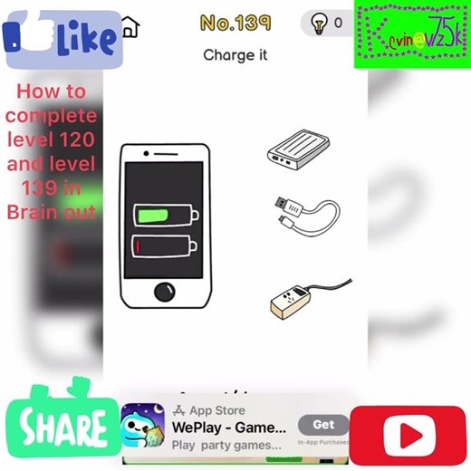 How to complete level 120 and level 139 in brain out #games #braingames #brainout #videos