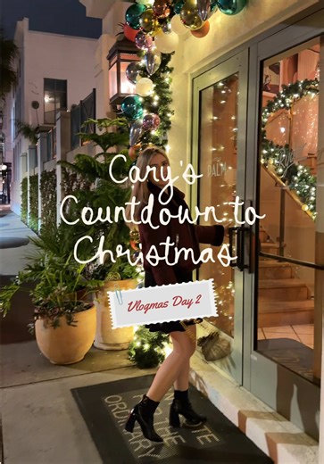 Welcome back to vlogmas day 2 🎀❄️ Or as I like to call it Cary's Countdown to Christmas!!! 🎄🥰 Stay tuned for day 3 tomorrow🎁 #christmas #vlogmas #caryschristmascountdown