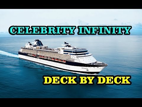 Celebrity Infinity Deck by deck TOUR