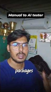Manual To AI Tester Roadmap — Escape Low Salary Packages