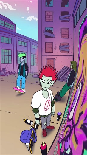 PUNK ROCK ANIMATION @yago.zrk