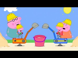 A Day At Digger World 🚧 | Peppa Pig Official Full Episodes - Videos For Kids