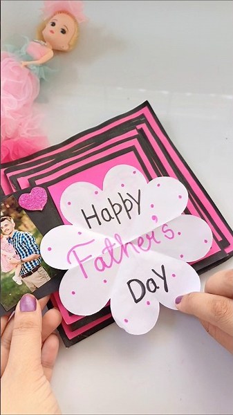 🥰 Beautiful 🥰 Father's Day Scrapbook #shortsvideo #shorts #youtubeshorts #fathersdaycard #fathersday
