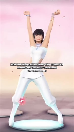 Kim Kardashian's Cosmetics Reveal in Fortnite Tomorrow!