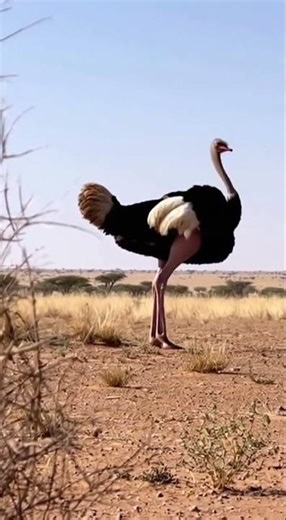 Animals Attack Zone: Fastest bird on land… and it came straight for me #OstrichAttack #wildlife