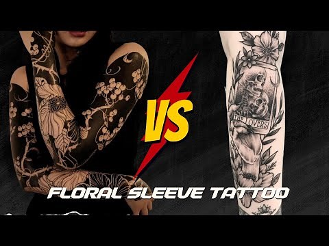 60+ Floral Sleeve Tattoos You Need To See!