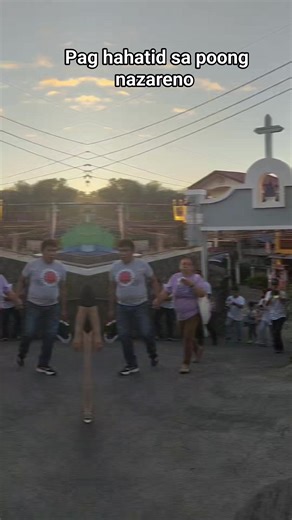 Pag tatapos ng Pabasa 2026 prosisyon ang pag hahatid sa Poong Nazareno sa simbahan ng NSDA Parish #Pabasa #PoongHesusNazareno #ThanksGodForEverything #Paggunita #followerseveryonehighlights | Aloha V. Gondra
