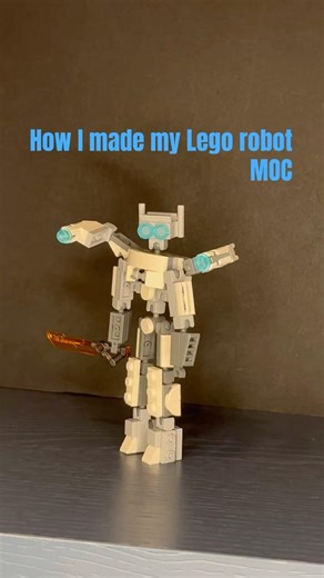 How to make my Lego S-17 robot MOC #lego #legomoc