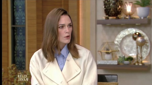 Keira Knightley was 17 when she filmed Bend it, now she's a mom