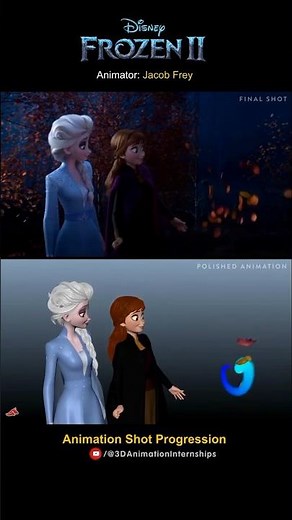 Frozen 2 | Elsa & Anna Shot Progression #shots